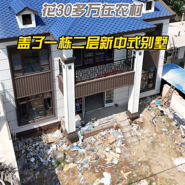 保定曲阳轻钢别墅项目实景
