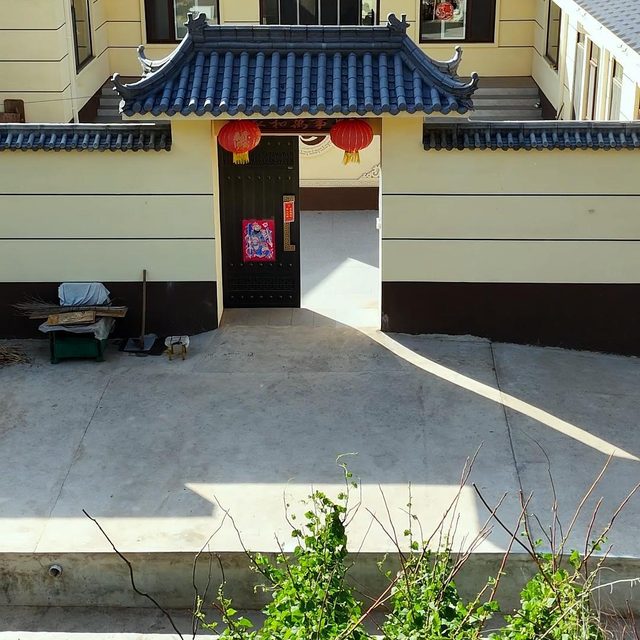 石家庄赞皇蔡府中式轻钢别墅项目实景