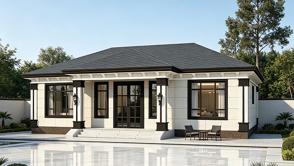石家庄轻钢别墅户型可设计可定制